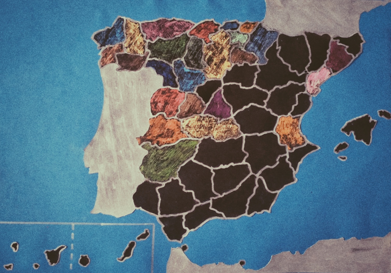 DIY: Mapa rascable de España en 6 pasos – Mirapordónde